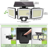 solar powered flood light